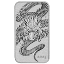 2025 Australian Dragon Rectangular 1oz Silver Coin
