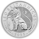 Pre-Owned 2025 UK The British Lion 1oz Silver Coin - VAT Free