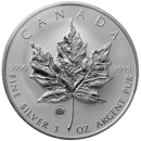 Pre-Owned 2009 Canadian Maple Privy Ox 1oz Silver Coin - VAT Free