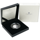 Pre-Owned 2022 UK BBC 100th Anniversary 50p Piedfort Proof Silver Coin - VAT Free