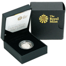 Pre-Owned 2008 UK Royal Shield of Arms £1 Piedfort Proof Silver Coin - VAT Free