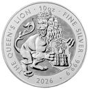 2026 UK Tudor Beasts Queen’s Lion 10oz Silver Coin