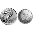 Pre-Owned 2019 Pride of Two Nations 1oz Proof Design Silver 2-Coin Set - VAT Free