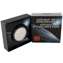Pre-Owned 2000 Canadian 'Voyage of Discovery' Brilliant Uncirculated Dollar Silver Coin - VAT Free