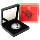 Pre-Owned 2022 UK Lunar Tiger 1oz Proof Silver Coin - VAT Free