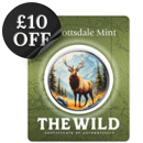 Scottsdale Mint The Wild: Elk Colourised Certi-Lock 1oz Silver Round