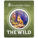 Scottsdale Mint The Wild: Mountain Lion Colourised Certi-Lock 1oz Silver Round