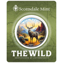 Scottsdale Mint The Wild: Mule Deer Colourised Certi-Lock 1oz Silver Round