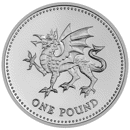 Pre-Owned 2000 UK £1 Proof Design Silver Coin - VAT Free