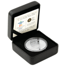 Pre-Owned 2008 Canadian 'Vancouver 2010 Olympics' $25 Proof Silver Coin - VAT Free