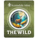 Scottsdale Mint The Wild: White-Tailed Deer Colourised Certi-Lock 1oz Silver Round