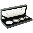 Pre-Owned 2011 UK Britannia Proof Silver 4-Coin Collection - Missing Outer Box - VAT Free