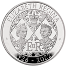 Pre-Owned 2022 UK Queen Elizabeth II Memorial £5 Proof Design Silver Coin - VAT Free