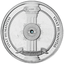 Pre-Owned 2023 Niue Vivat Humanitas 1oz Proof Design Silver Coin - VAT Free