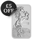 2026 Australian Lunar Horse Rectangular 1oz Silver Coin