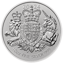 2024 UK Royal Arms 10oz Silver Coin
