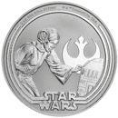 2025 Niue Star Wars Princess Leia 1oz Silver Coin