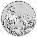 Pre-Owned 2026 Australian Lunar Horse 1oz Silver Coin - VAT Free