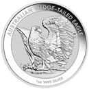 Pre-Owned Australian Wedge-Tailed Eagle 1oz Silver Coin - VAT Free - Mixed Dates
