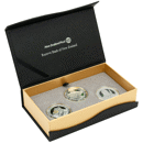 Pre-Owned 2021 New Zealand Lord of the Rings 20th Anniversary Silver Proof 3-Coin Set - VAT Free