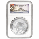 Pre-Owned 2014 Australian Koala 1oz Silver Coin - NGC Graded MS69 - 3868164-327 - VAT Free