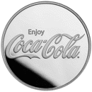 Pre-Owned Coca-Cola 1oz Silver Round