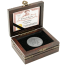 Pre-Owned 2016 Niue 'Journeys of Discovery' Ferdinand Magellan 2oz Silver Coin - VAT Free