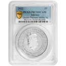 Pre-Owned 2022 Alderney Elizabeth III Platinum Jubilee 2oz Proof Silver Coin - PCGS Graded PR70 - 903114.70/45182450