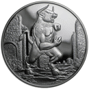 Pre-Owned 2016 Niue 'Creatures of Mythology' Minotaur 1oz Proof Silver Coin - VAT Free