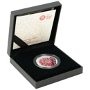 Pre-Owned 2016 Alderney Remembrance Day £5 Piedfort Proof Silver Coin - VAT Free