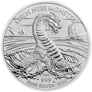Pre-Owned 2026 UK Legendary Creatures: The Legend of the Loch Ness Monster 1oz Silver Coin - VAT Free