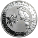 Pre-Owned 2000 Australian Kookaburra 10oz Silver Coin - VAT Free