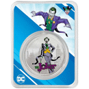 Pre-Owned 2024 Samoa The Joker Colourised 1oz Silver Coin - VAT Free