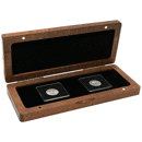 Pre-Owned 1914 Austria-Hungary Franz Joseph I 1 Corona Silver 2-Coin Set - VAT Free