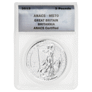 Pre-Owned 2012 UK Britannia 1oz Silver Coin - ANACS Graded MS70 - 2004843011 - VAT Free