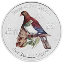 Pre-Owned 2005 Cook Islands Birds of New Zealand: New Zealand Pigeon 1oz Proof Design Silver Coin - VAT Free