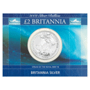 Pre-Owned 2002 UK Britannia 1oz Silver Coin - Carded - VAT Free