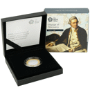 Pre-Owned 2018 UK Captain James Cook's Voyage of Discovery £2 Proof Silver Coin - VAT Free