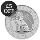 2026 UK The British Lion 1oz Silver Coin