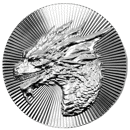 Scottsdale Mint 1oz Dragon Stacker Silver Round