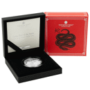 Pre-Owned 2025 UK Lunar Snake 1oz Proof Silver Coin - VAT Free