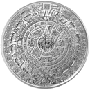 Aztec Sun Stone 2oz Silver Round