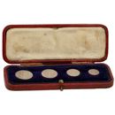 Pre-Owned 1893 UK Victoria Maundy Money Silver 4-Coin Set - VAT Free