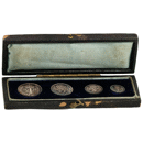 Pre-Owned 1898 UK Victoria Maundy Money Silver 4-Coin Set in Original Presentation Box - VAT Free