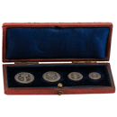 Pre-Owned 1901 UK Victoria Maundy Money Silver 4-Coin Set - VAT Free