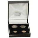 Pre-Owned 1902 UK Edward VII Maundy Money Silver 4-Coin Set - VAT Free