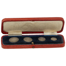 Pre-Owned 1930 UK George V Maundy Money Silver 4-Coin Set - VAT Free