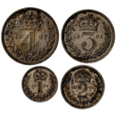 Pre-Owned 1931 UK George V Maundy Money Silver 4-Coin Set - VAT Free