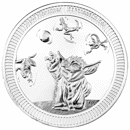 Pre-Owned 2024 Niue Mandalorian Grogu 1oz Silver Coin - VAT Free