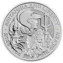 2026 UK Britannia and Liberty 1oz Silver Coin